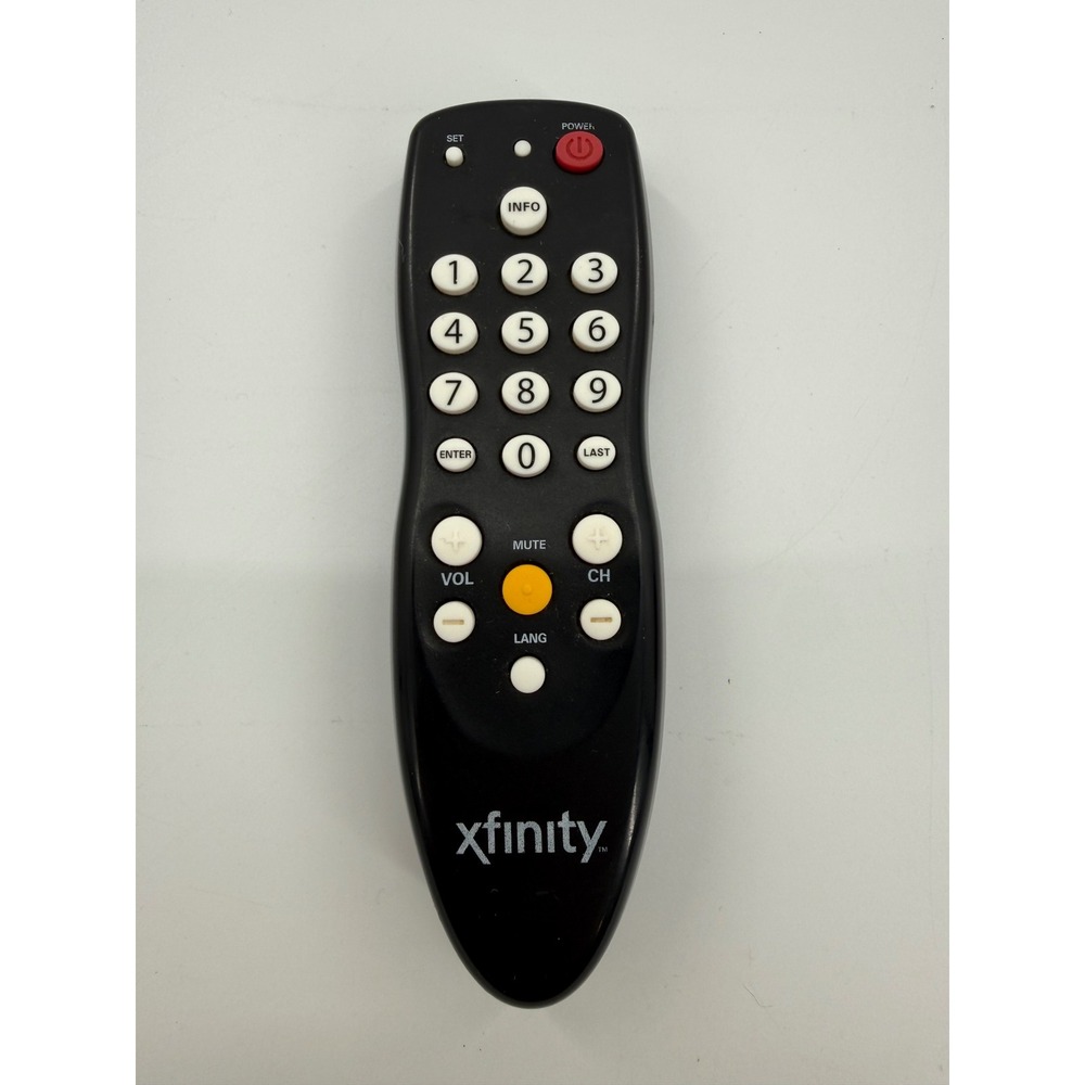 Xfinity Remote Control 3067ABC2-R Black Universal Cable TV Accessory Media Texh